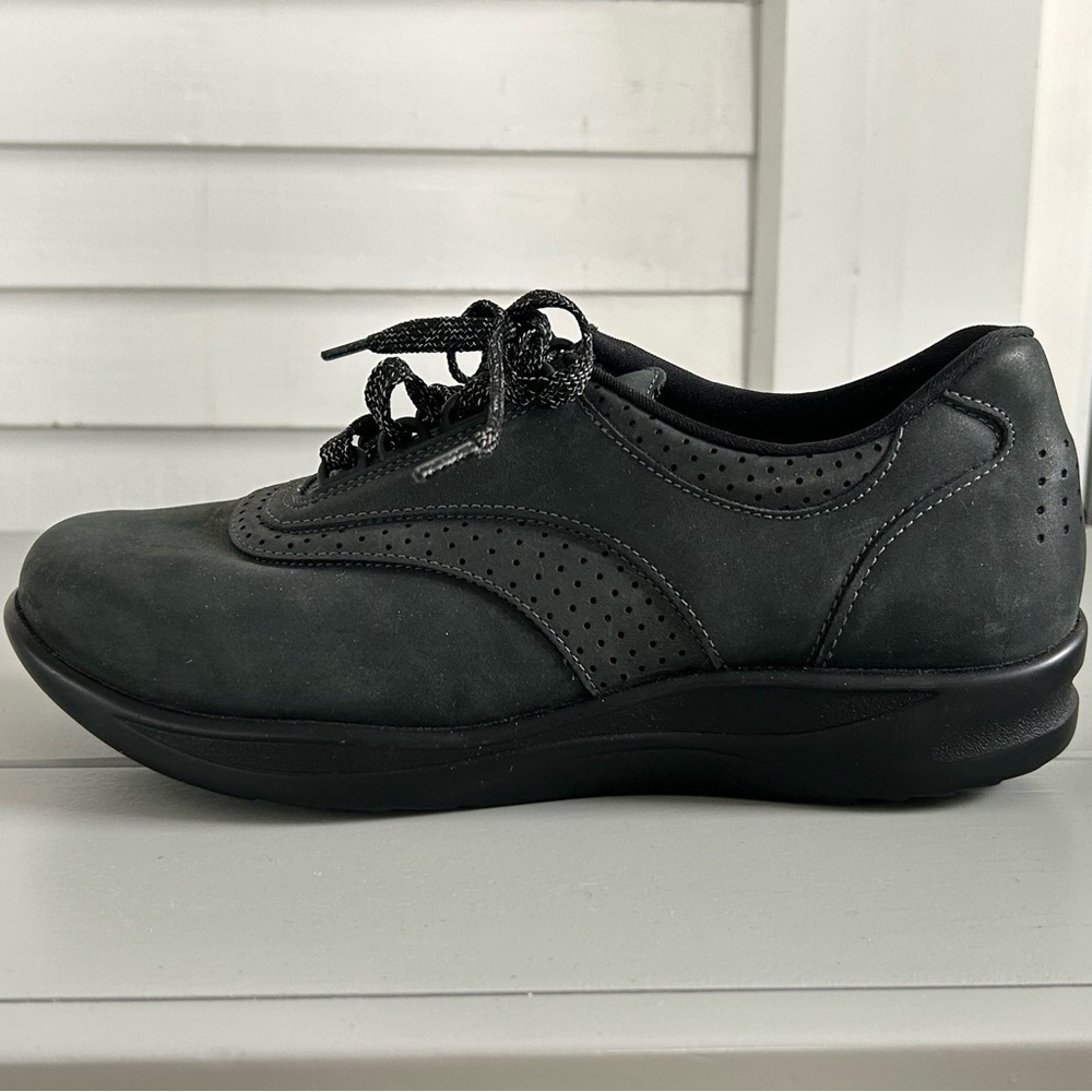SAS Walk Easy Nero Walking Shoes Sz 8